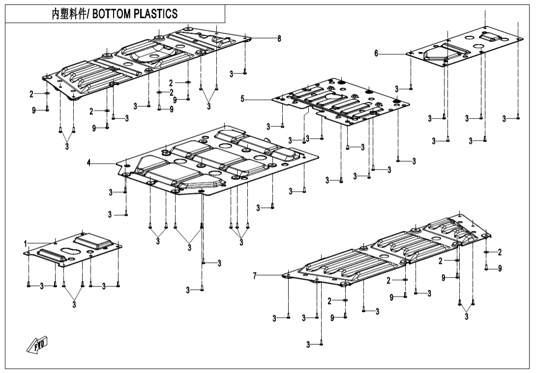 F04-5-V2 BOTTOM PLASTICS