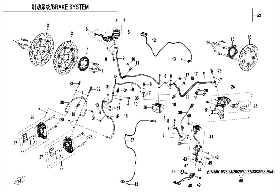 F08 BRAKE SYSTEM
