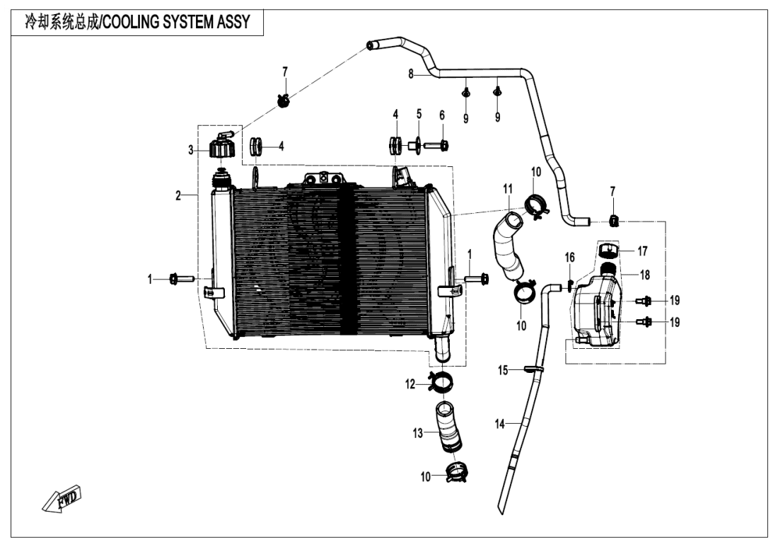 F18 COOLING SYSTEM
