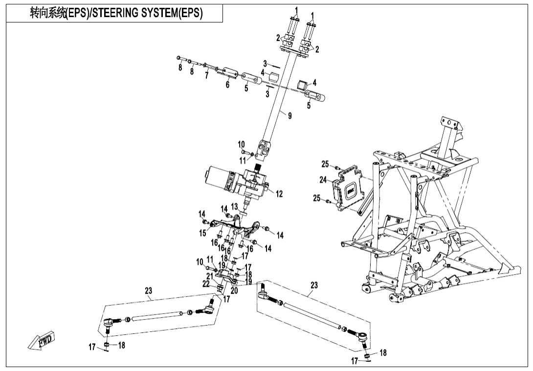 F10-2-C STEERING SYSTEM(EPS,ACDELCO)