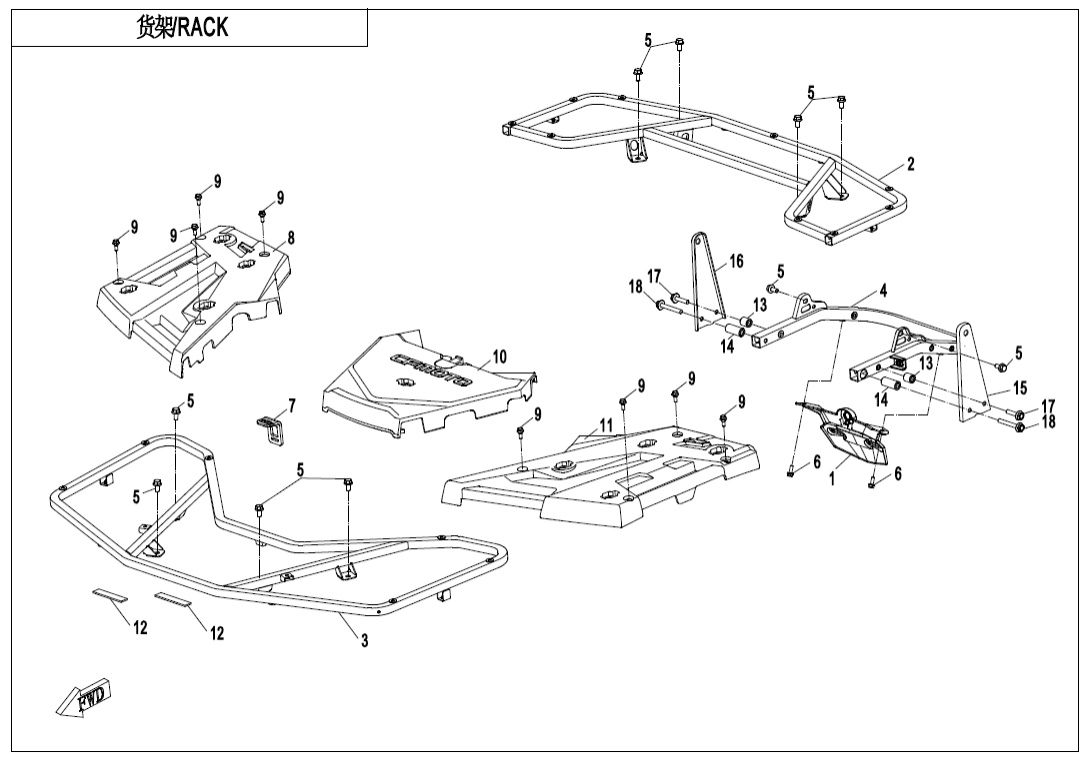 F14 RACK