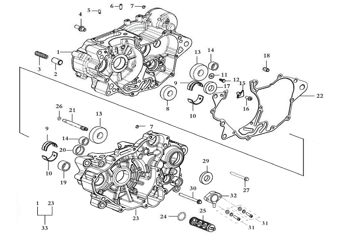 E03 CRANKCASE