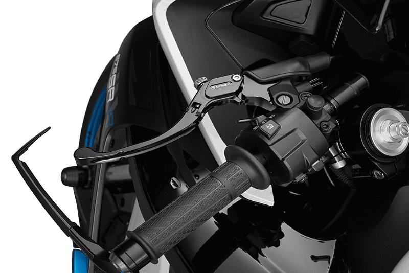 675SR/NK Sklopná páčka spojky (černá)