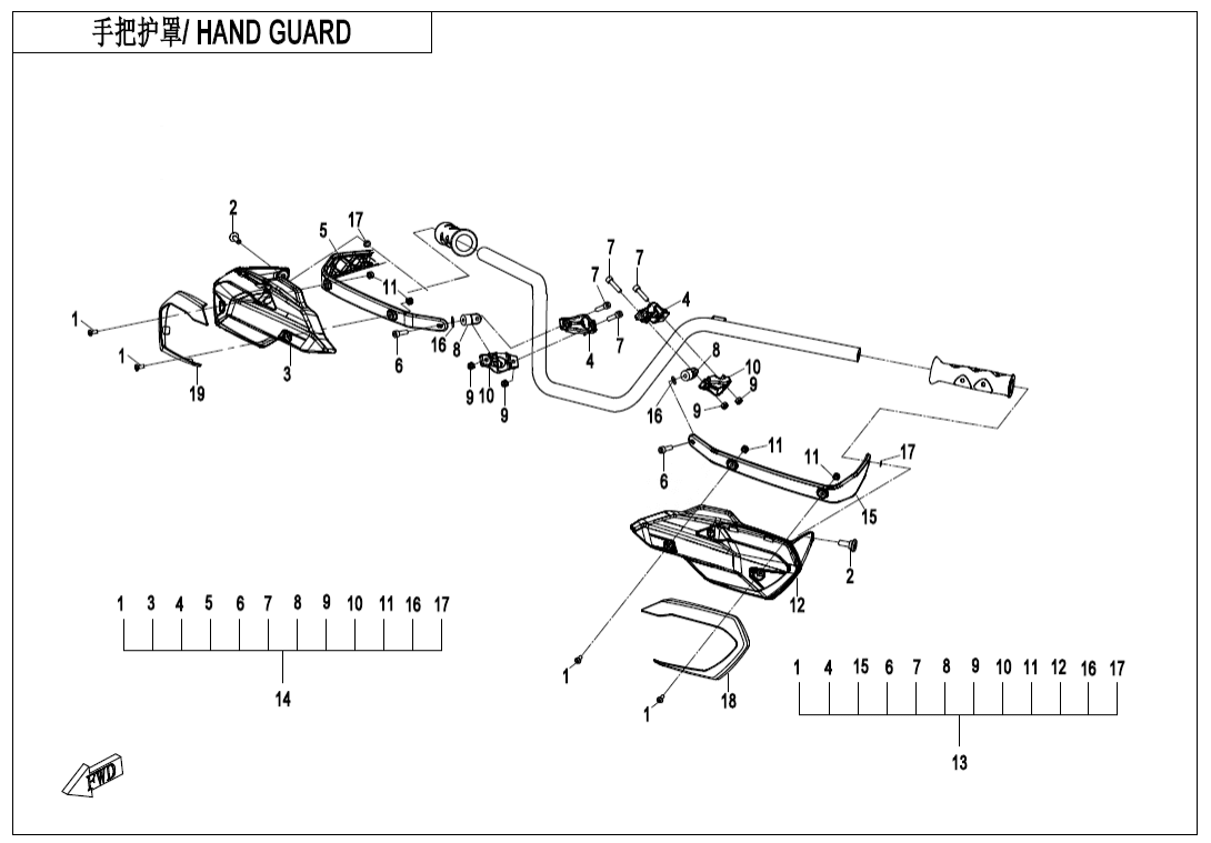 F10-3 HAND GUARD
