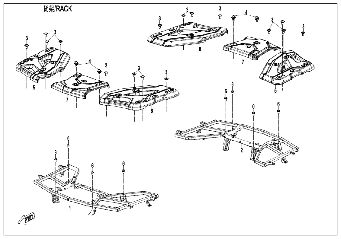 F14-B RACK
