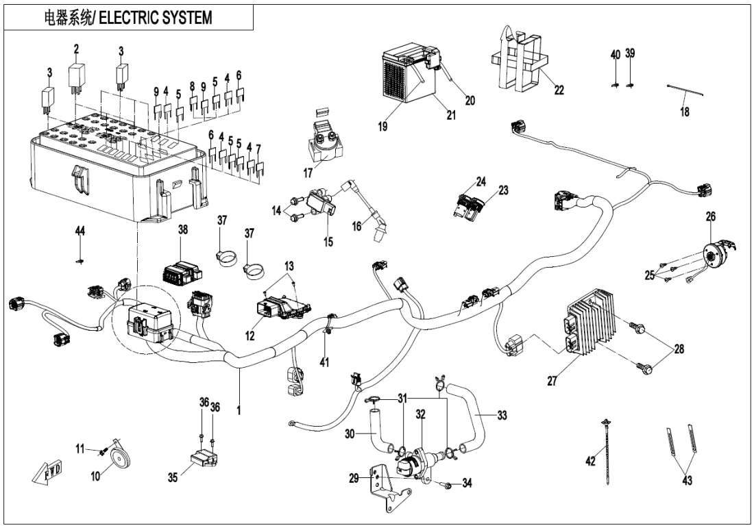 F15-1 ELECTRIC SYSTEM