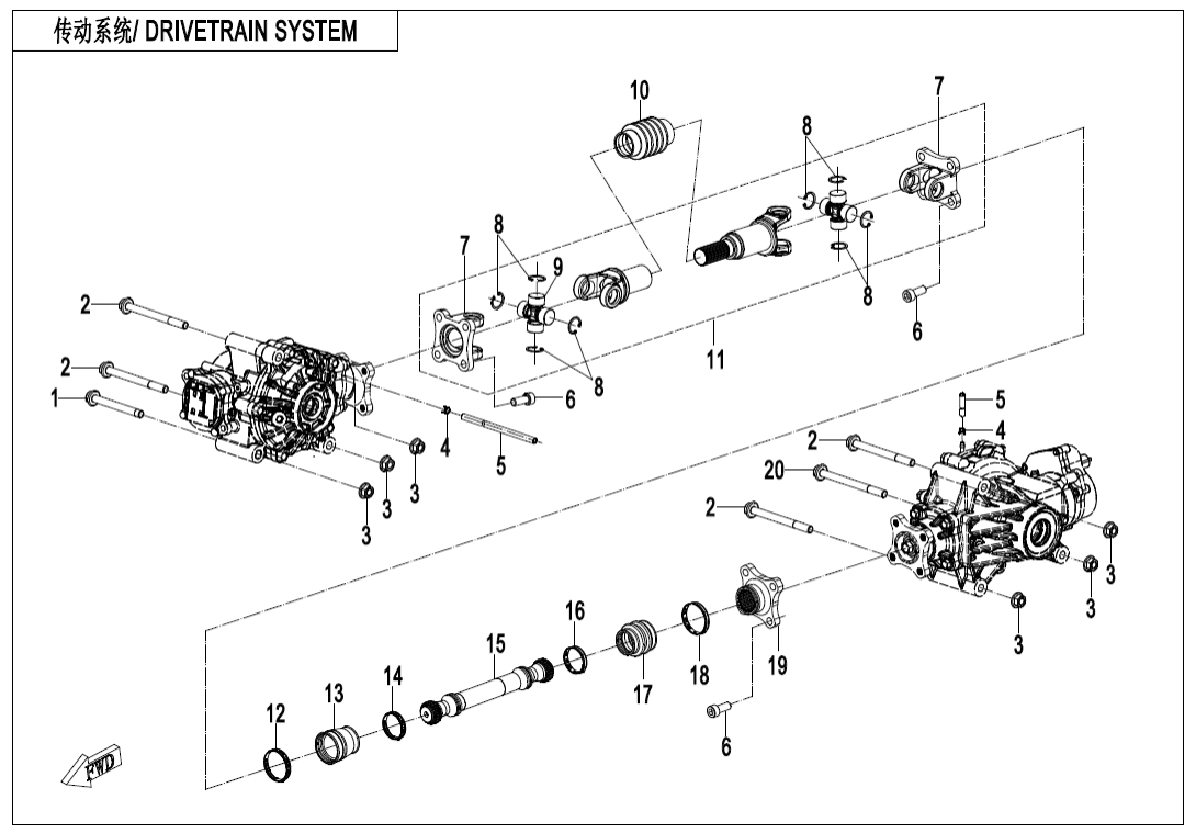 F30 DRIVETRAIN SYSTEM