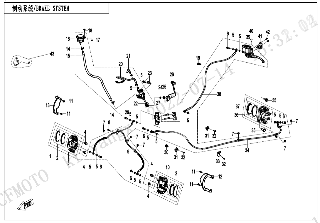 F08-A-V2 BRAKE SYSTEM
