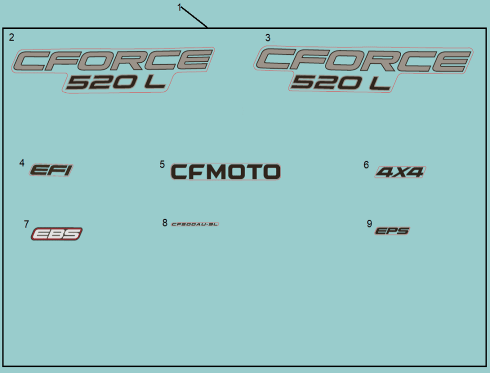 F19-1-F DECAL KITS(INTERNATIONAL, TRUE TIMBER CAMO)