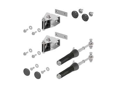 Camso T4S/X4S Přestavbová sada z vlečených ramen na A-ramena