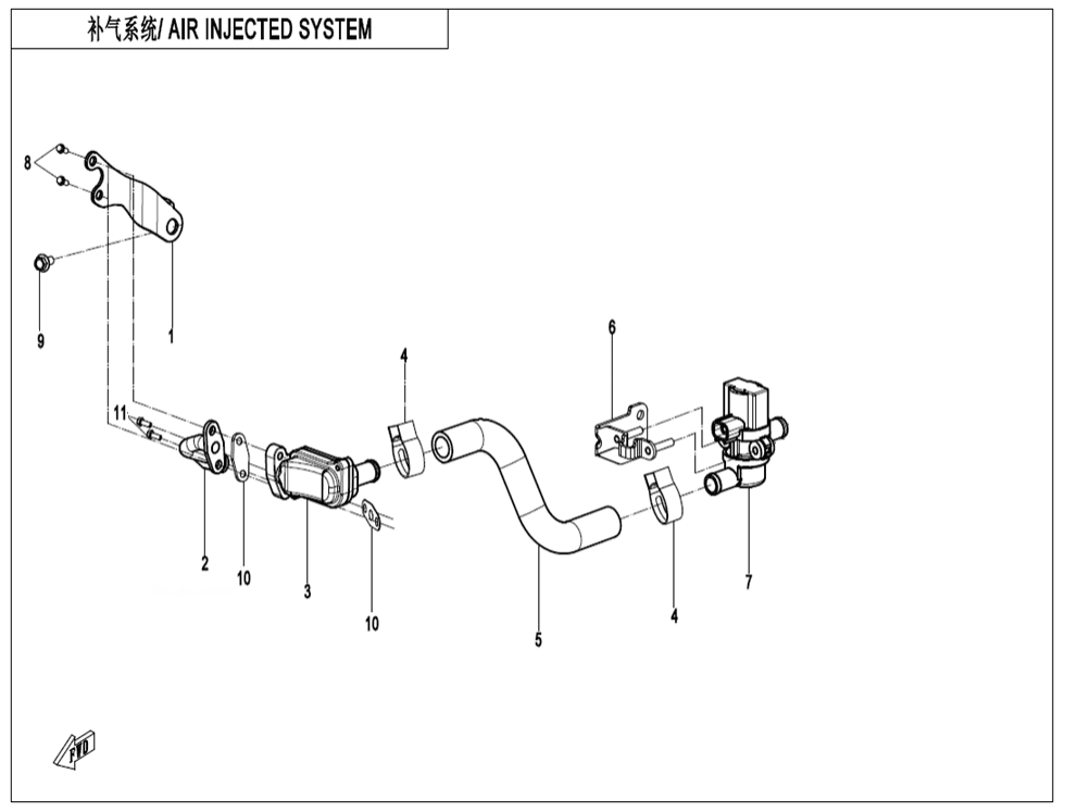 F00-3 AIR INJECTED SYSTEM