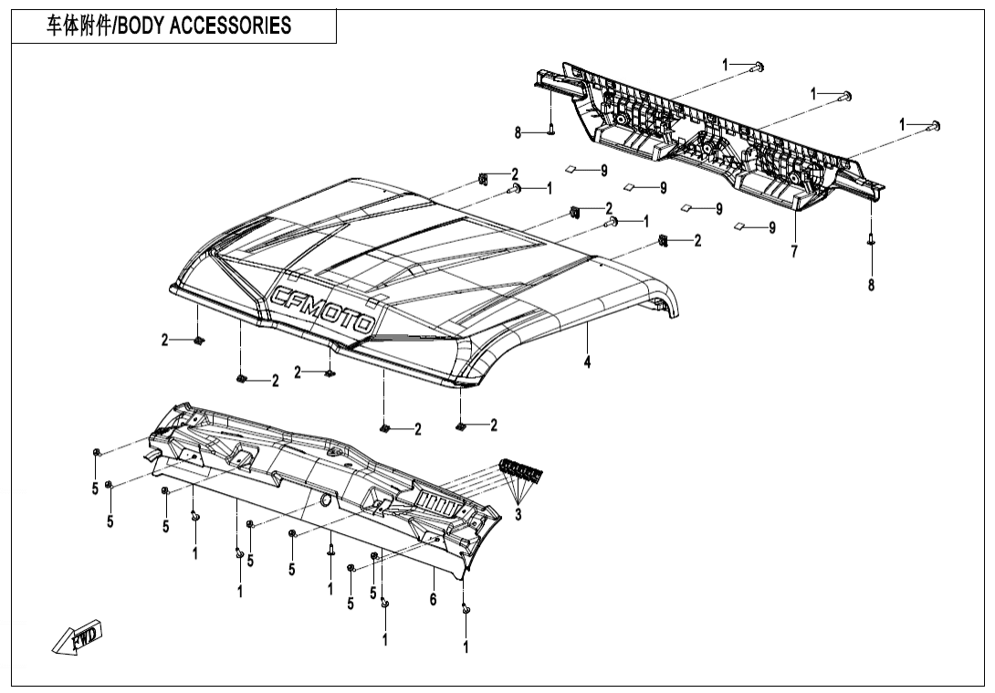 F26-3 BODY ACCESSORIES