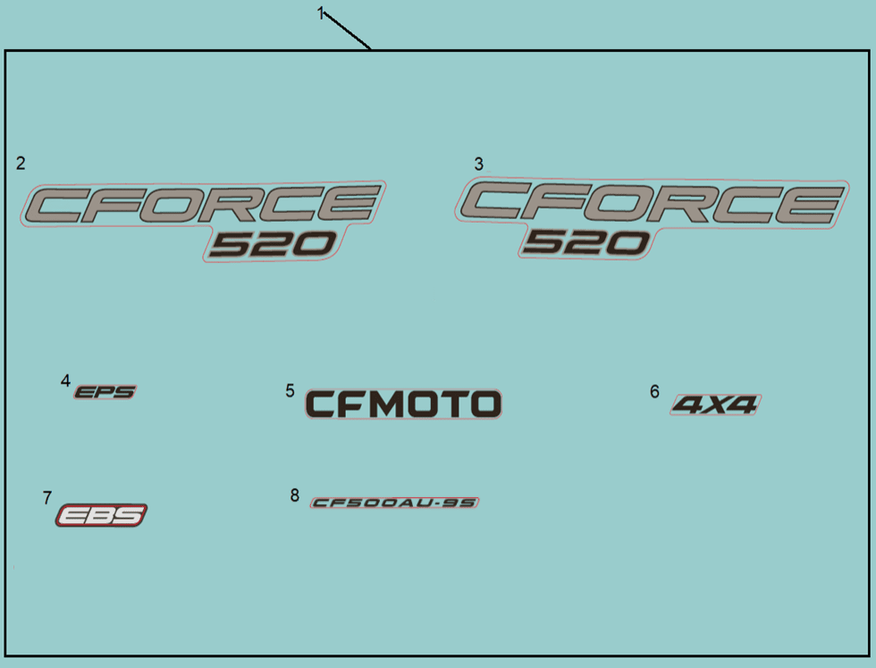 F19-1-D DECAL KITS(TRUE TIMBER CAMO)