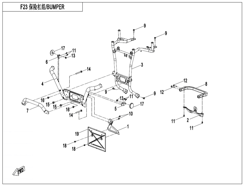 F23 BUMPER