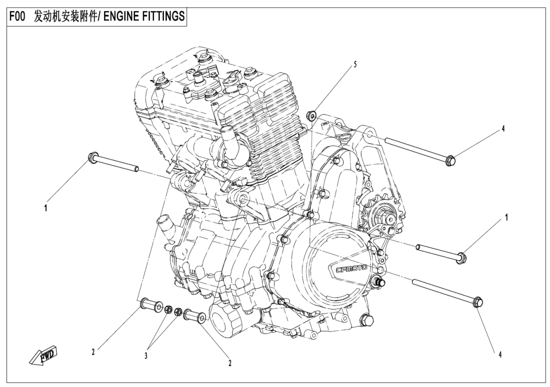 F00 ENGINE FITTINGS