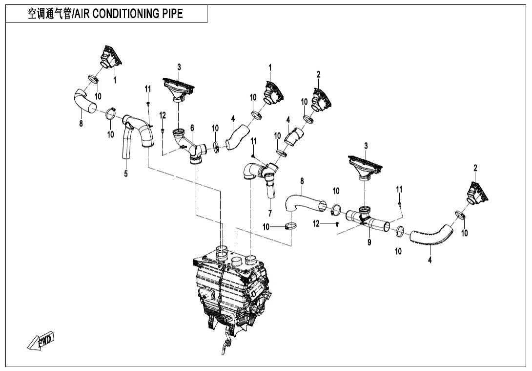 F35-2 AIR CONDITIONING PIPE