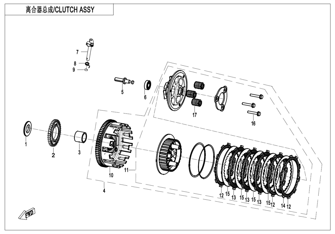 E05-A CLUTCH(FCC)
