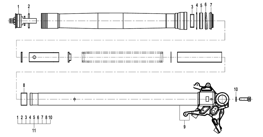 F05-2 FRONT SHOCK ABSORBER