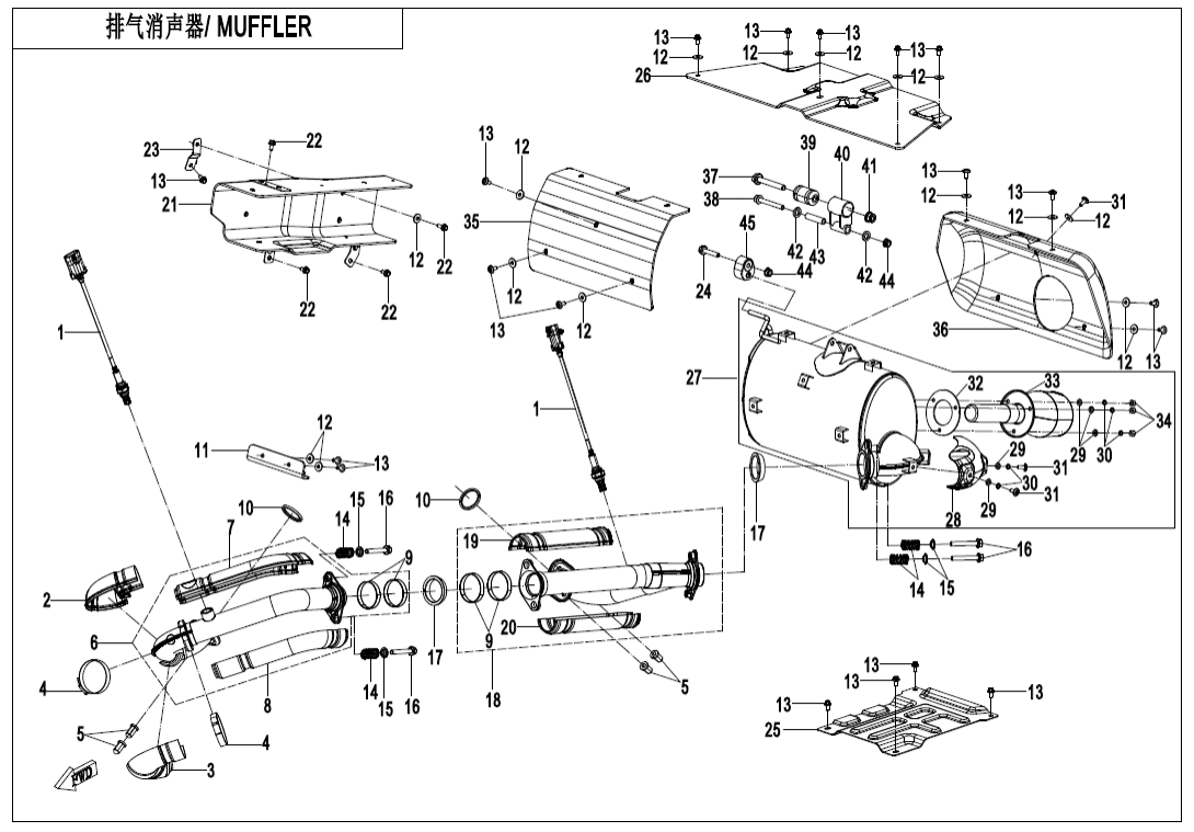F02-V2 MUFFLER