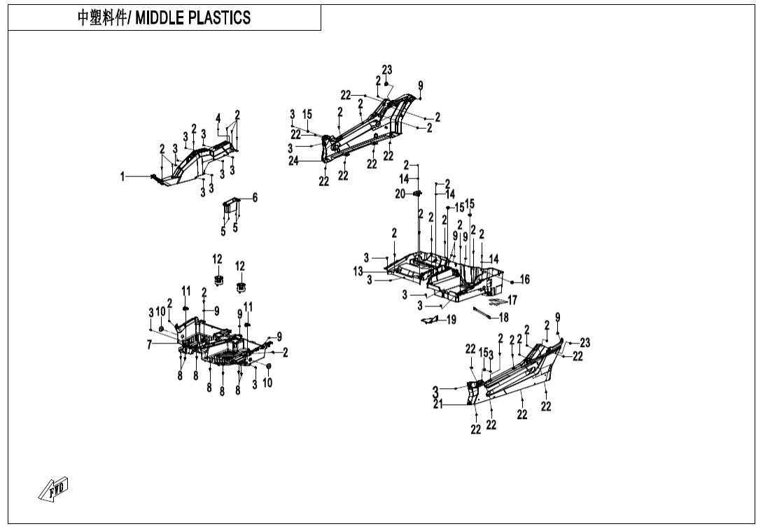 F04-3 MIDDLE PLASTICS