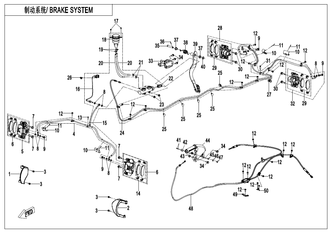 F08-V2 BRAKE SYSTEM