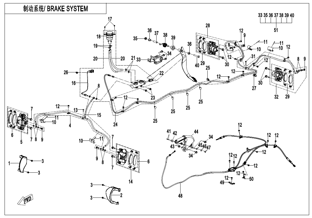 F08-V3 BRAKE SYSTEM