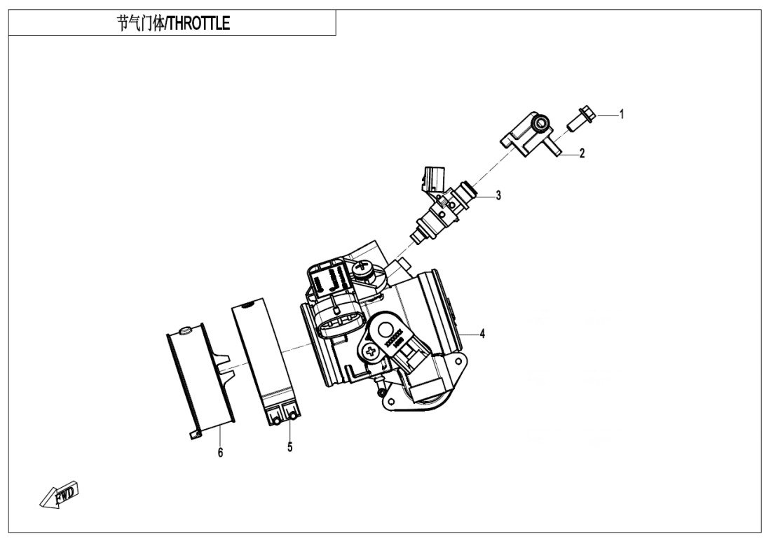 E17 THROTTLE@^INJECTOR