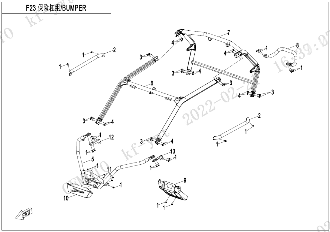 F23 BUMPER