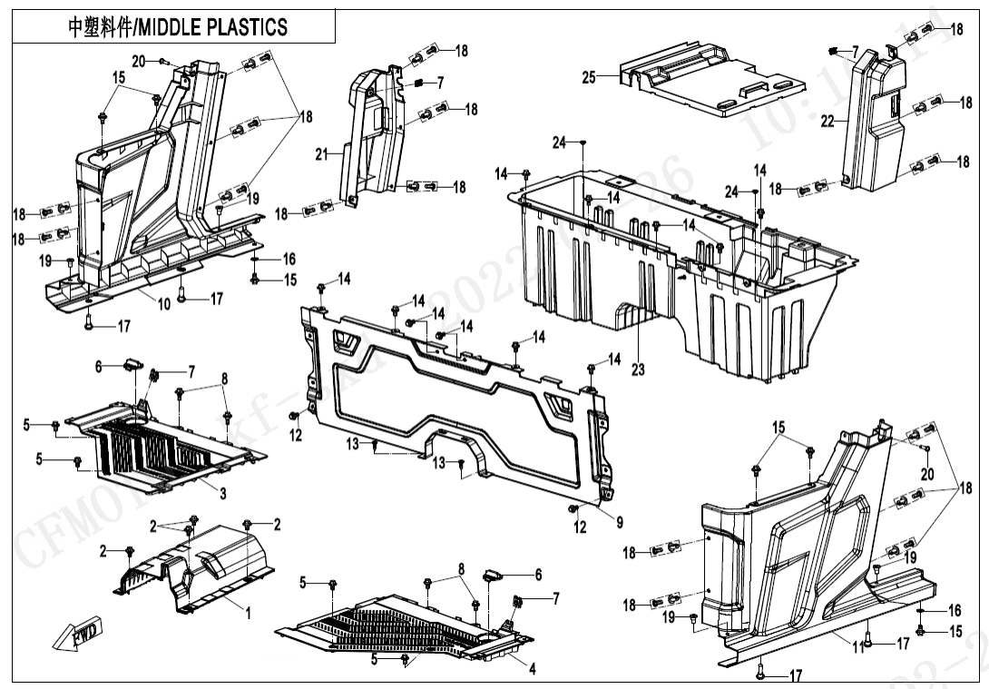 F04-3-V2 MIDDLE PLASTICS