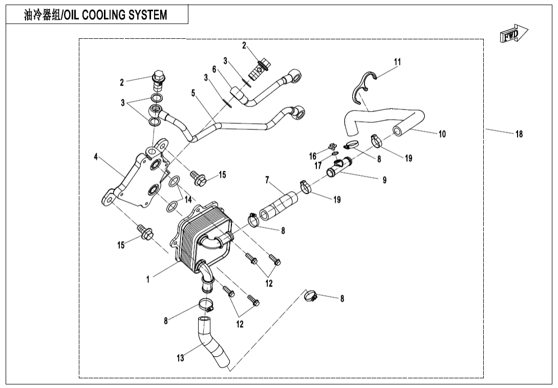 E07-2-V4 OIL COOLING SYSTEM