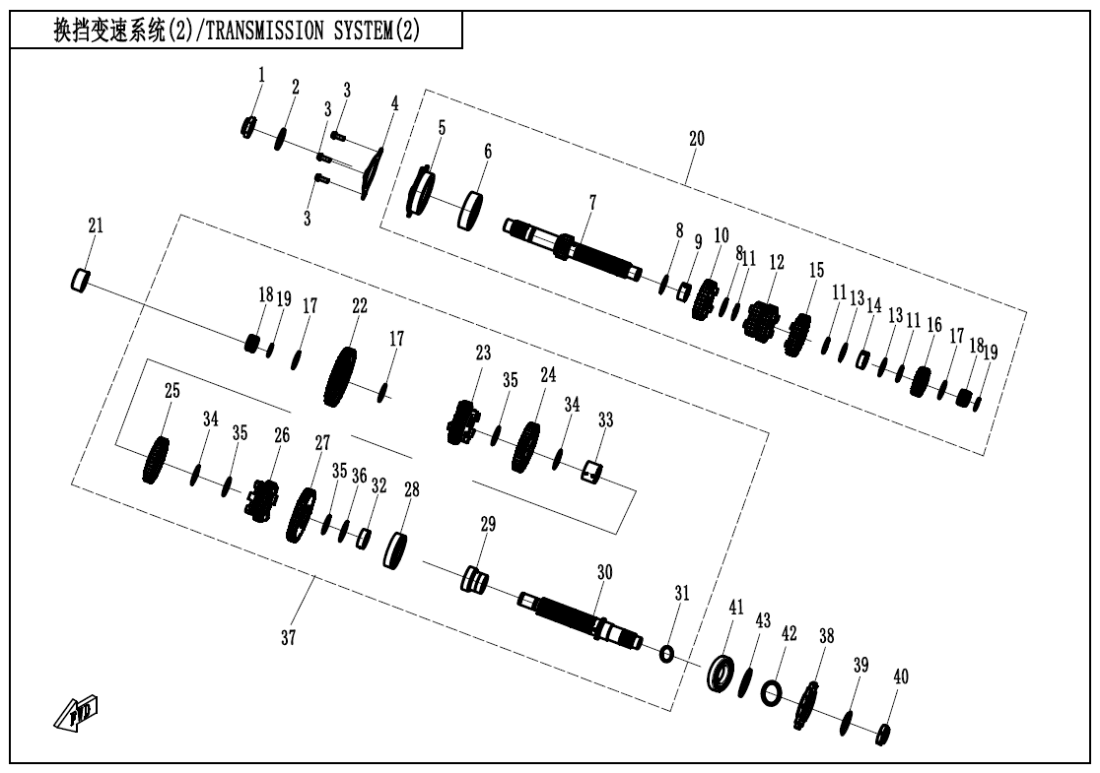 E06-2 TRAINSMISION SYSTEM(2)
