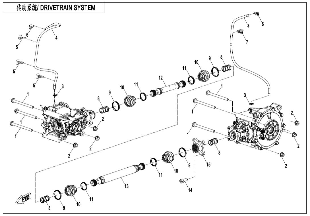 F30 DRIVETRAIN SYSTEM