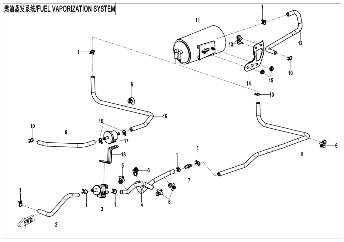 F36-V1 FUEL VAPORIZATION SYSTEM