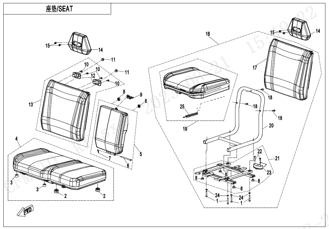 F13 SEAT