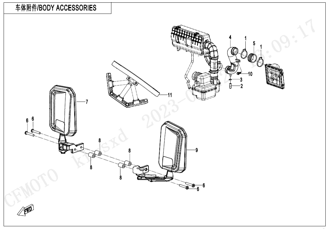 F26-2 BODY ACCESSORIES