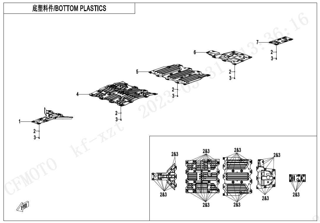 F04-6 BOTTOM PLASTICS