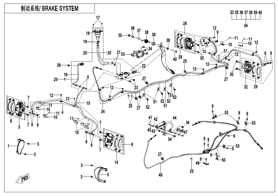 F08-V3 BRAKE SYSTEM