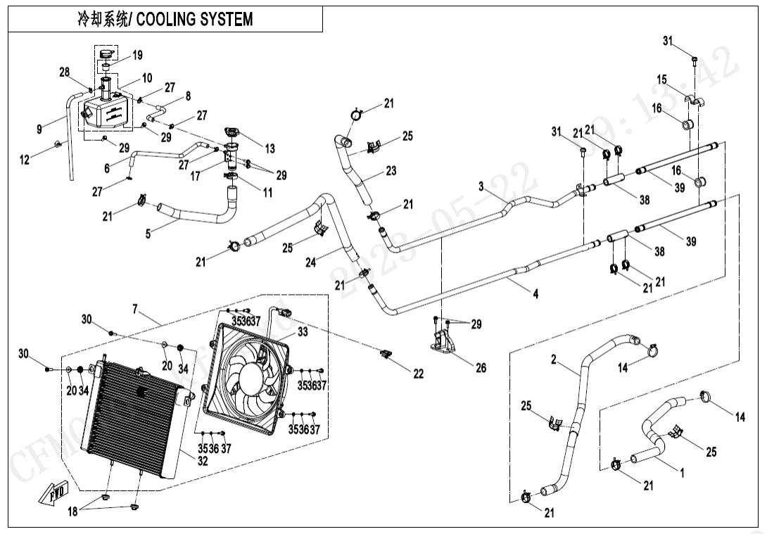 F18 COOLING SYSTEM