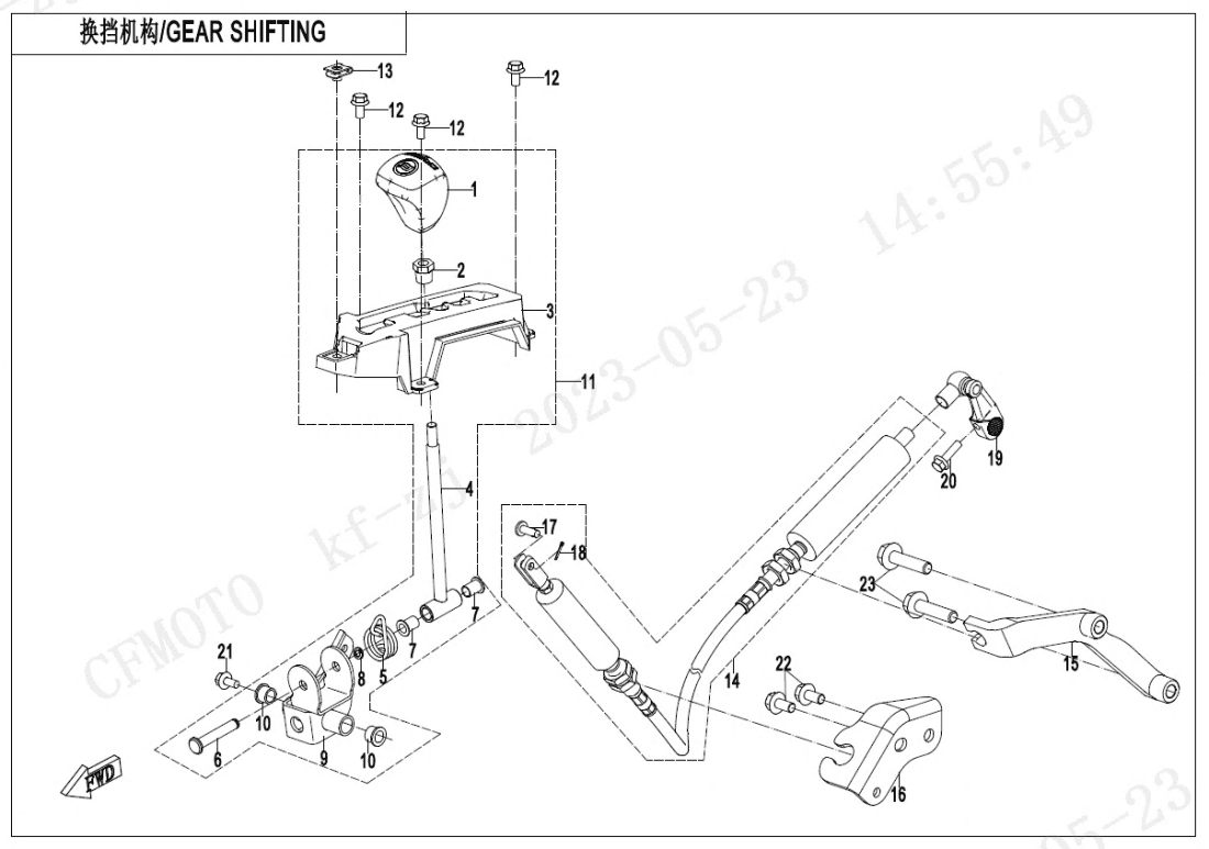 F32-V1 GEAR SHIFTING