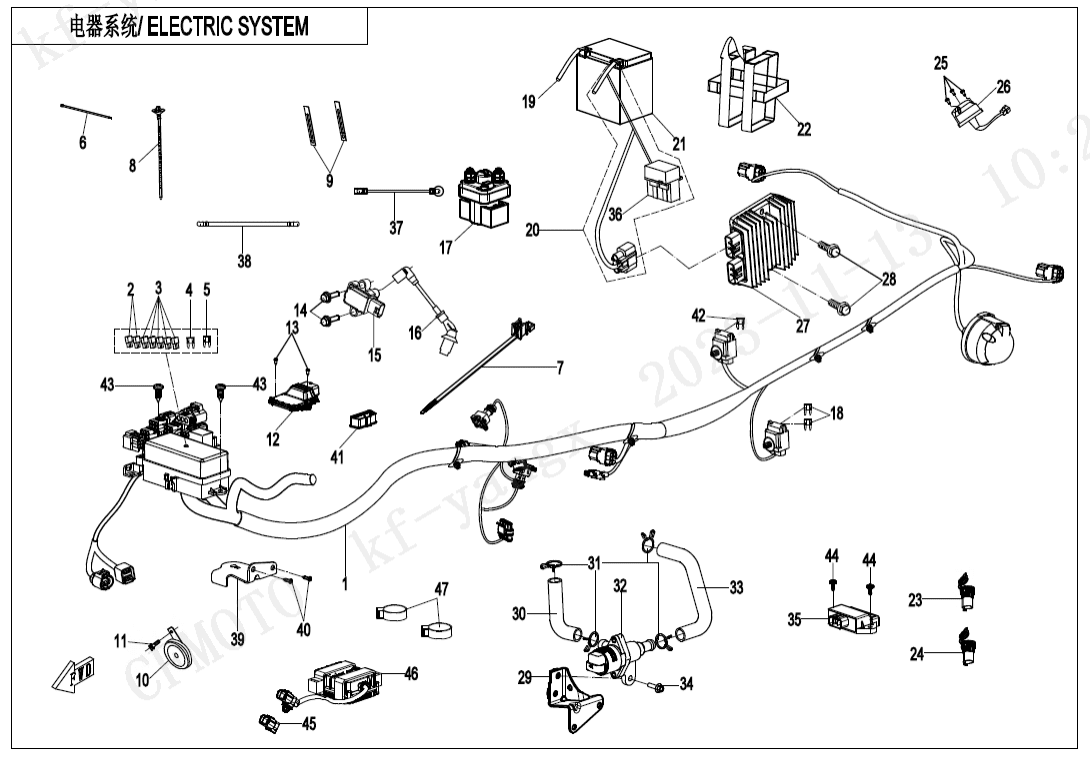 F15-1-V2 ELECTRIC SYSTEM
