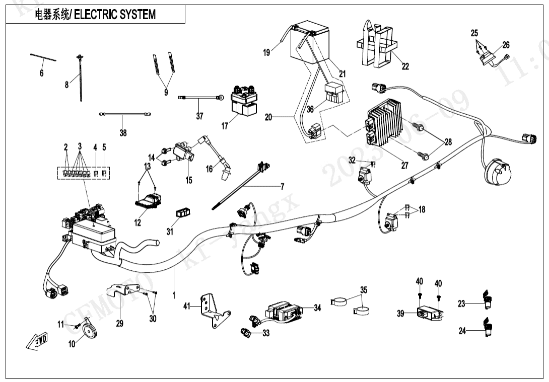 F15-1-V1 ELECTRIC SYSTEM