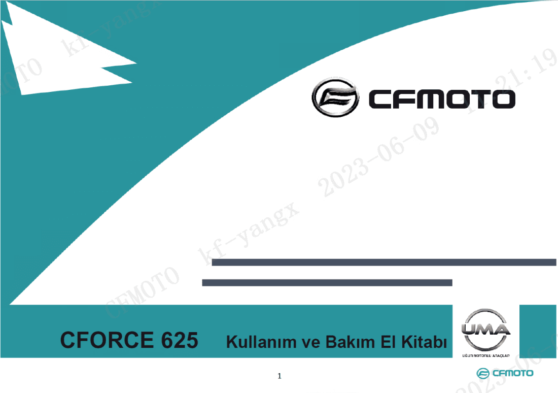 F38-C OWNER\'S MANUAL(Turkey)