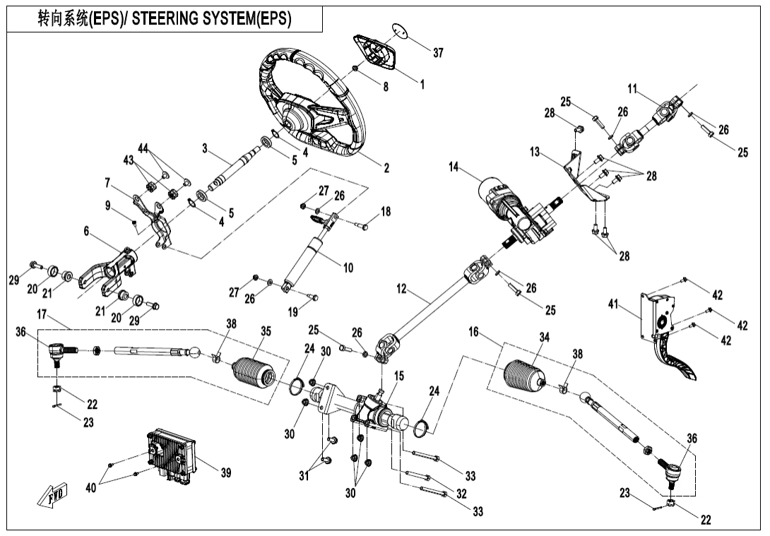 F10 STEERING SYSTEM(EPS)