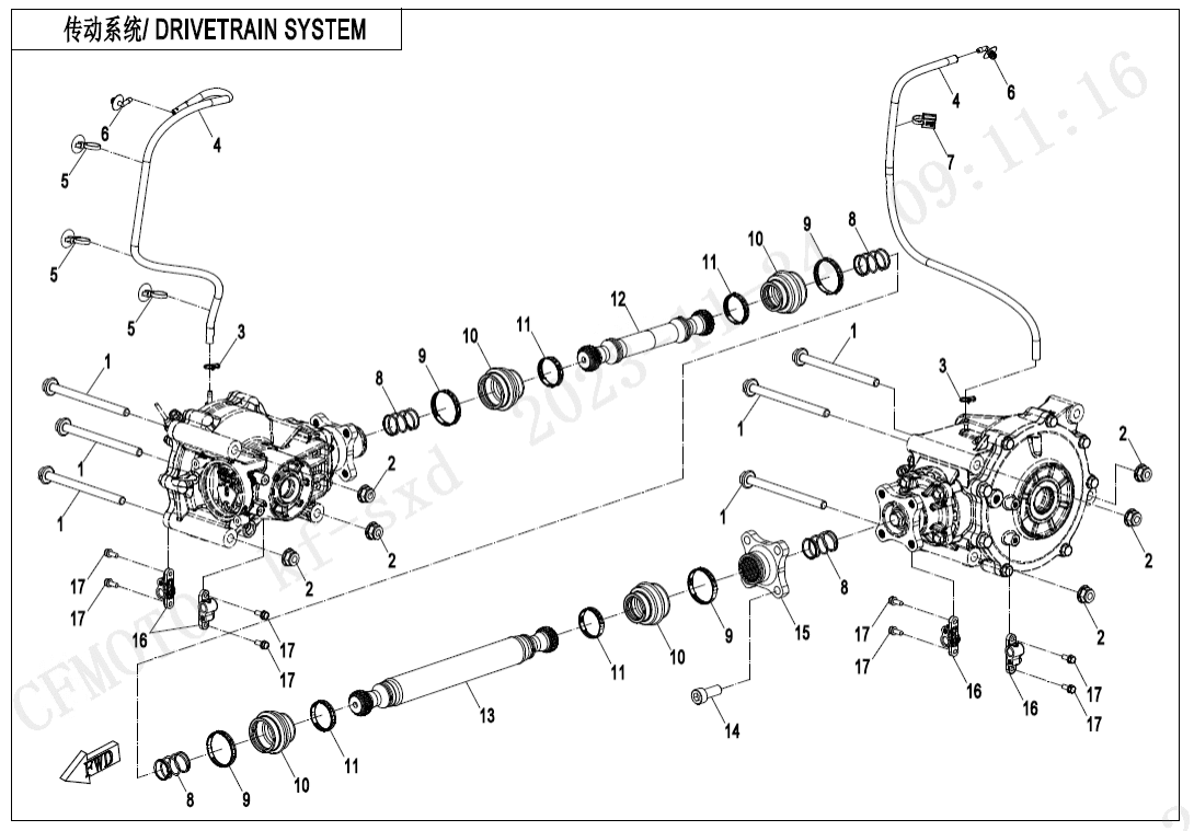 F30 DRIVETRAIN SYSTEM