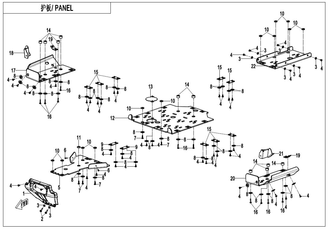 F80-4-V1 PANEL(OVERLAND)