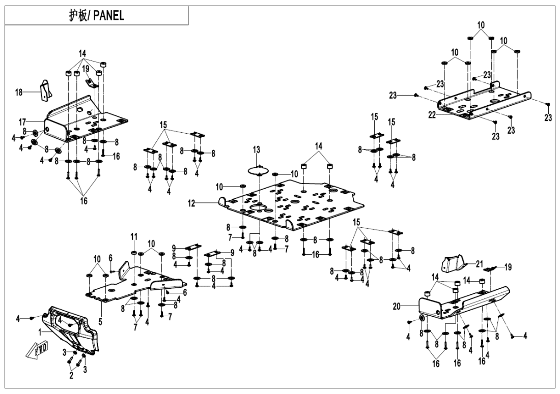 F80-4-V3 PANEL(OVERLAND)