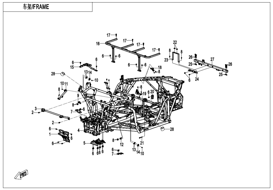 F03 FRAME