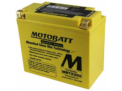 Motobaterie MOTOBATT MBTX20U 21 Ah