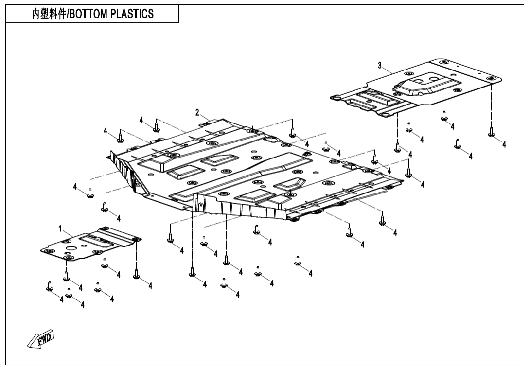 F04-6 BOTTOM PLASTICS