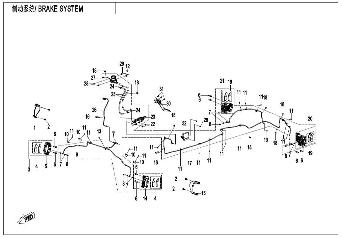 F08 BRAKE SYSTEM